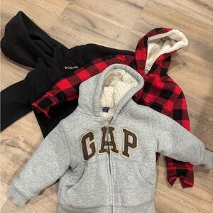 Toddler zip up hoodie set